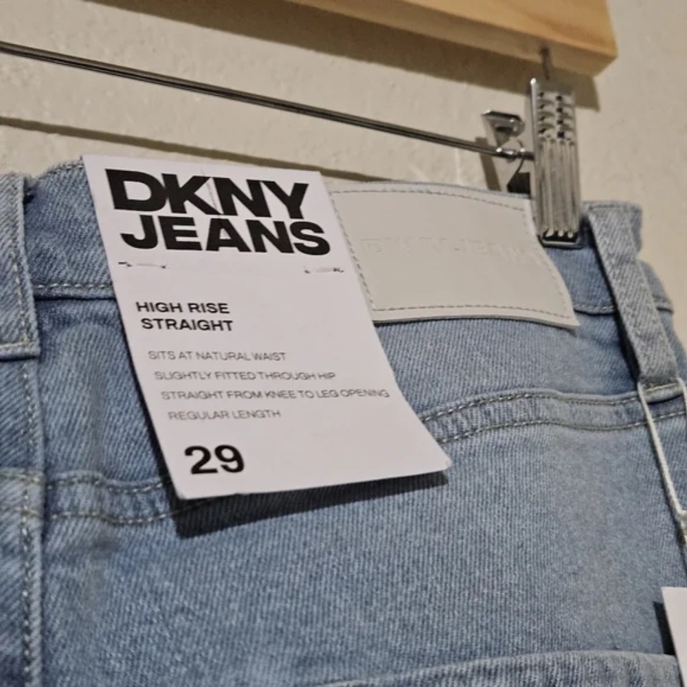 DKNY Studded Denim Jeans Size 29 - Picture 2 of 4